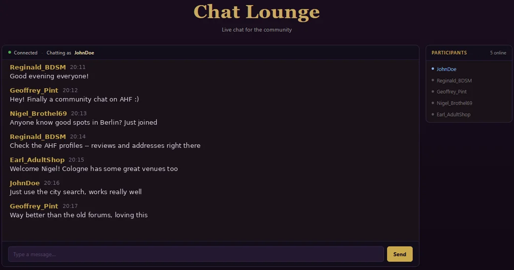 AdultHouseFinder Launches the Chat Lounge – a Community Space for Members